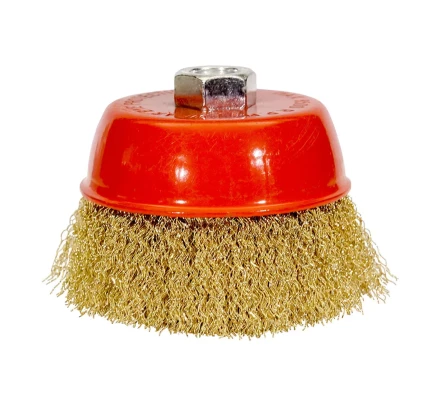 Щетка для УШМ М14/100 мм чашечная сталь прямая VMX 511720 купить в Нягани