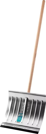 Лопата снеговая алюминиевая с деревянным черенком, 430мм, СИБИН 421857 421857 купить в Нягани