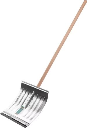 Лопата снеговая алюминиевая с деревянным черенком, 430мм, СИБИН 421857 421857 купить в Нягани