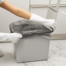 Пакеты для мусора 60 л x 50 шт. серые, Home Palisad 927125 купить в Нягани