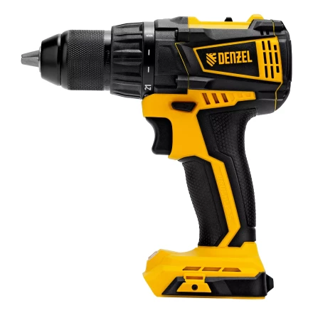 Дрель-шуруповерт аккумуляторная, бесщет. Denzel BLDL-IB-18-0, Li-Ion, 18 В 26122 купить в Нягани