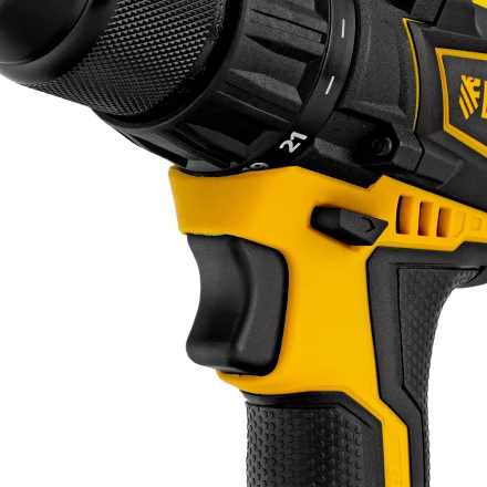 Дрель-шуруповерт аккумуляторная, бесщет. Denzel BLDL-IB-18-0, Li-Ion, 18 В 26122 купить в Нягани