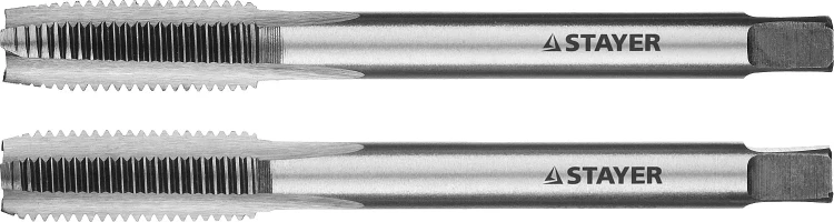 Комплект метчиков STAYER "MASTER", сталь 9ХС, М8х1,0, 2 шт 28025-08-1.0-H2 купить в Нягани