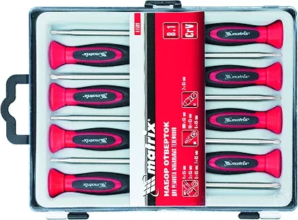 Набор отверток для точных работ с мобильными телефонами, 8 шт., Crv Matrix 11589 купить в Нягани