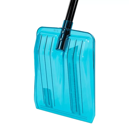 Лопата для уборки снега Palisad 61799, поликарбонат, 260х310х870 мм, стальной черенок, LUXE купить в Нягани