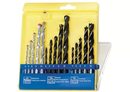 Набор сверл по бетону 5-6-8 мм металлу 5-6-8 мм дереву 5-6-8 мм 9 шт цилиндрический хвостовик SPARTA 725055 купить в Нягани