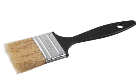 Кисть плоская СИБИН, пластиковая ручка, светлая щетина, 50мм 01008-050 купить в Нягани