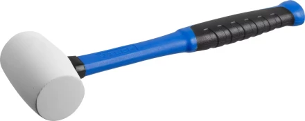 Киянка ЗУБР &quot;ПРОФЕССИОНАЛ&quot; резиновая белая, с фиберглассовой ручкой, 230г 20531-230_z02 купить в Нягани