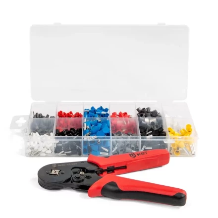 Набор втулочных наконечников с пресс-клещами НШВИ К-775-1 (КВТ) купить в Нягани