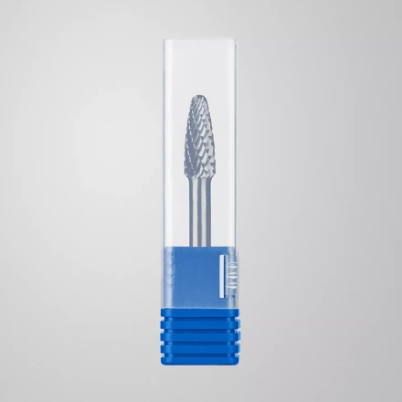 Зубр Твердосплавная борфреза F - парабола с закругленным углом, 8 х 20 мм, радиус 2.0 мм (28805-8-20) купить в Нягани