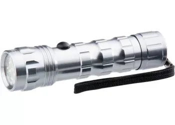 Фонарик светодиодный, алюминиевый корпус, влагозащищённый, 12 Led, 3хААА, Stern 90501 купить в Нягани