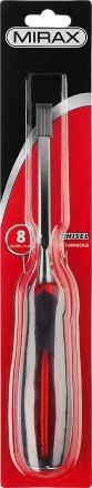 Стамеска MIRAX с двухкомпонентной прозрачной рукояткой, 8мм 1810-08 купить в Нягани