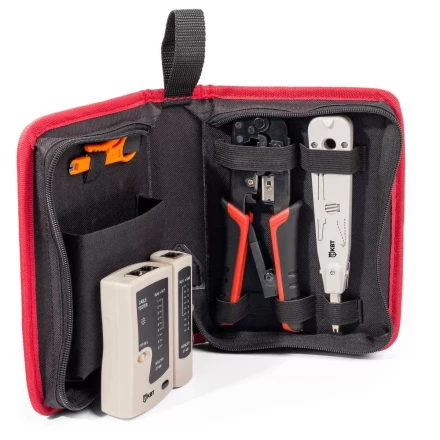 Набор КВТ LAN-4 для работ с сетевым кабелем (85935) купить в Нягани