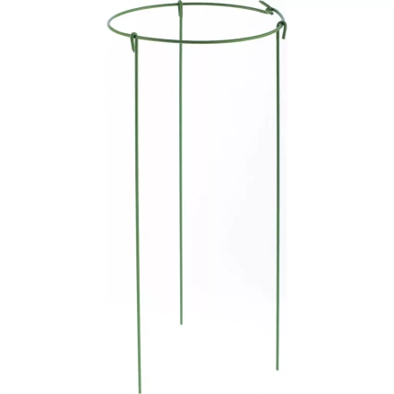 Опора для растений круглая d 28 h 45 см 3 шт металл в пластике PALISAD 644075 купить в Нягани