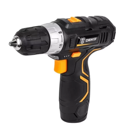 Дрель аккумуляторная DEKO GCD12DU3, 063-4134 + набор 195 инструментов купить в Нягани