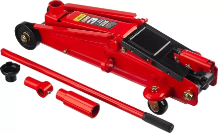 Домкрат гидравлический подкатной &quot;RED FORCE&quot;, для внедорожников, 3т, 155-545мм, STAYER 43157-3 43157-3 купить в Нягани