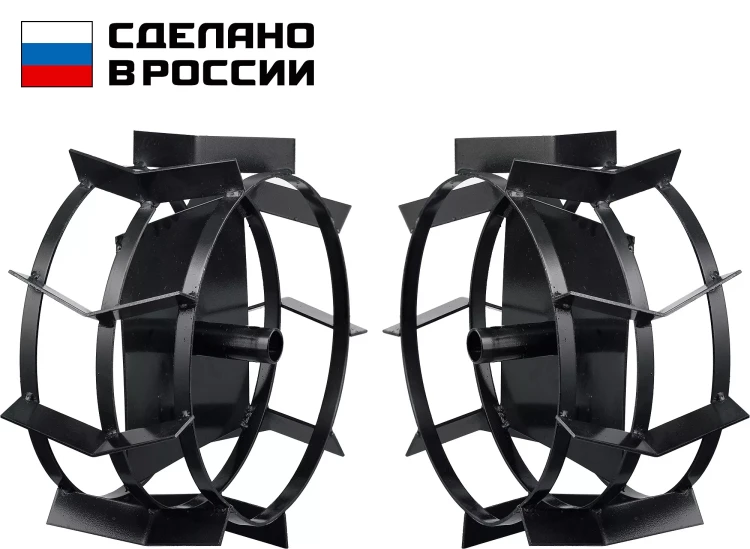 ЗУБР ГР-2, 430х200 мм, 2 шт., грунтозацепы для мотоблоков (707105-2) купить в Нягани