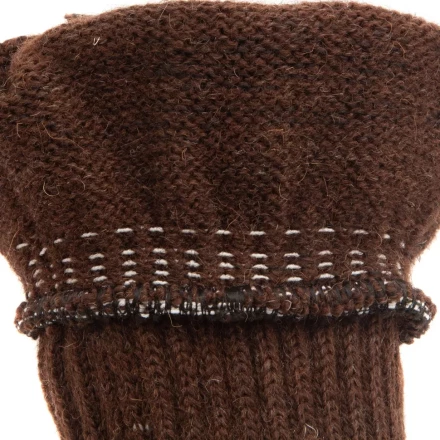 Перчатки трикотажные, двойные, верблюжья и овечья шерсть, ПВХ покрытие, Россия, Сибртех 68635 купить в Нягани