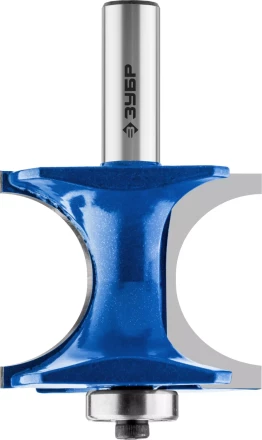 ЗУБР 54 x 51 мм, радиус 12.7 мм, фреза полустержневая с подшипником, Профессионал (28722-54) купить в Нягани