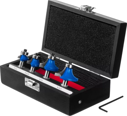 ЗУБР 4 шт, набор профильных фрез по дереву, Профессионал (28795-H4-2) купить в Нягани