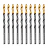 Сверло по металлу, 4,8 мм, HSS-Tin, Golden Tip, 10 шт. Denzel 717212 купить в Нягани