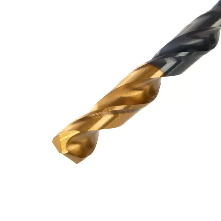 Сверло по металлу, 4,8 мм, HSS-Tin, Golden Tip, 10 шт. Denzel 717212 купить в Нягани
