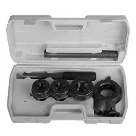 Набор STAYER &quot;PROFESSIONAL&quot; №3 резьбонарезной трубный в пластмассовом боксе, 1/2&quot; - 1&quot;, 4 предмета 28260-H3 купить в Нягани