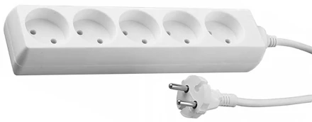 Удлинитель СВЕТОЗАР электрический, 5 гнезд, 3м SV-55050-3 купить в Нягани