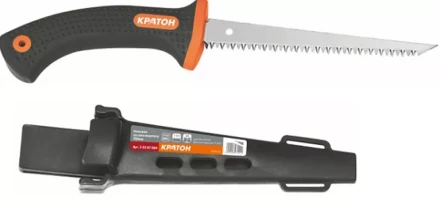 Ножовка  по гипсокартону 150мм Кратон 2 03 07 004 купить в Нягани