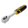 Ключ-трещотка 1/4"  Denzel 14031, 90 зубьев, с быстрым сбросом, CrV купить в Нягани