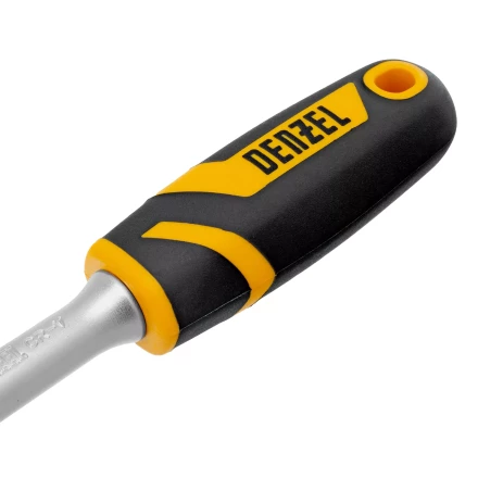 Ключ-трещотка 1/4&quot;  Denzel 14031, 90 зубьев, с быстрым сбросом, CrV купить в Нягани
