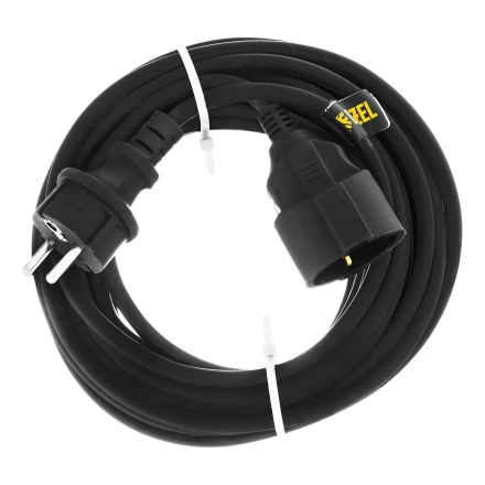 Удлинитель-шнур силовой Denzel Top Series, КГТТ, 10м, 1 розетка, 3 x 1,5 мм, 3 м 37419 купить в Нягани