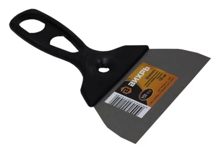 Шпатель нержавеющая сталь пластиковая рукоятка 150мм Вихрь купить в Нягани