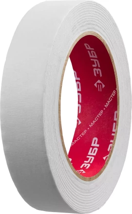 Малярная лента ЗУБР, креповая, 25мм х 50м 12115-25 купить в Нягани
