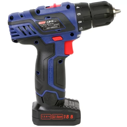 Аккумуляторная дрель-шуруповерт Диолд ДЭА-18ЛИ-02 купить в Нягани