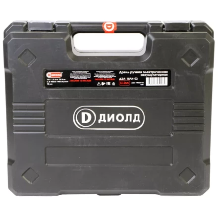 Аккумуляторная дрель-шуруповерт Диолд ДЭА-18ЛИ-02 купить в Нягани