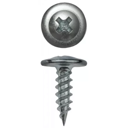 Саморезы ЗУБР с прессшайбой по листовому металлу до 0,9мм, PH2, 4,2х14мм, ТФ7, 75шт 4-300197-42-014 купить в Нягани