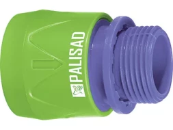 Соединитель пластмассовый быстросъемный внешняя  резьба 3/4"  PALISAD 66175