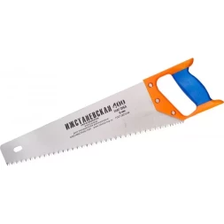 Ножовка "ИЖ" "ПРЕМИУМ" по дереву с двухкомпонентной пластиковой рукояткой, шаг 5мм, 400мм 1520-40-05_z01