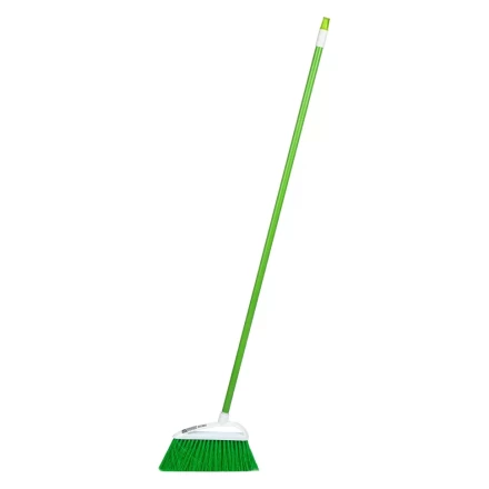 Щетка пластмасс. для подметания пола, премиум, 23 см, c черенком, 120 см, салатовая щетина, Home Palisad 935605 купить в Нягани