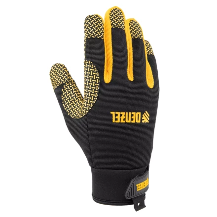 Перчатки универсальные, силиконовое нанесение, размер 10// Denzel 68000 купить в Нягани