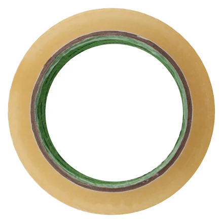 Клейкая лента, 50 мкм, 48 мм х 66 м, цвет прозрачный Сибртех 88736 купить в Нягани