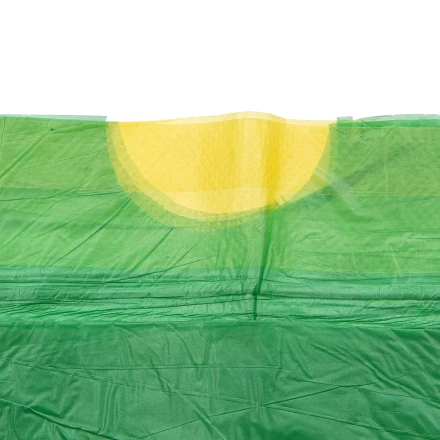 Пакеты для мусора с завязками 35 л x 15 шт., зеленые, Home Palisad 927175 купить в Нягани