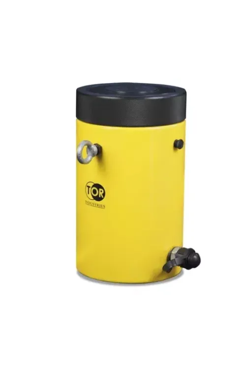 Домкрат гидравлический TOR HHYG-100150LS (ДГ100П150Г) 100 т с фиксирующей гайкой 1004739 купить в Нягани