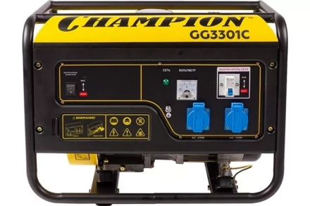 Генератор бензиновый CHAMPION GG3301C купить в Нягани