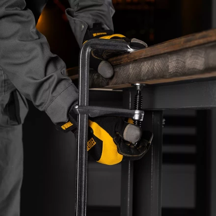 Струбцина F-образная Denzel 20479, 120x600мм, кованая купить в Нягани