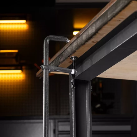 Струбцина F-образная Denzel 20479, 120x600мм, кованая купить в Нягани