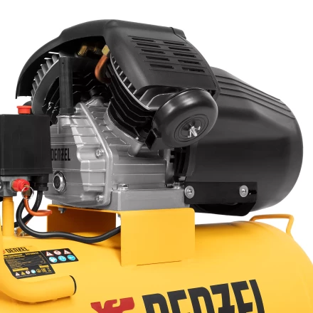 Компрессор воздушный прям. привод Denzel DCV1800/50 58168, 1,8 кВт, 50 литров, 320 л/мин купить в Нягани