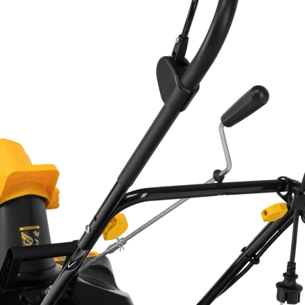 Электрическая снегоуборочная машина Denzel ESB-460-M 97628, 1.8 кВт, металлический шнек, LED фара купить в Нягани