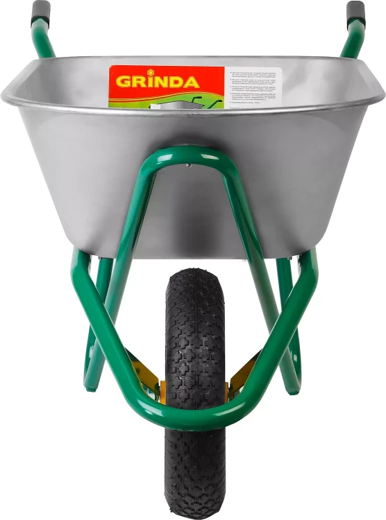 Тачка GRINDA строительная, 90 литров 422392 купить в Нягани